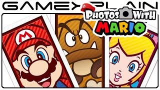 Photos With Mario - Game & Watch (3DS eShop Gameplay)