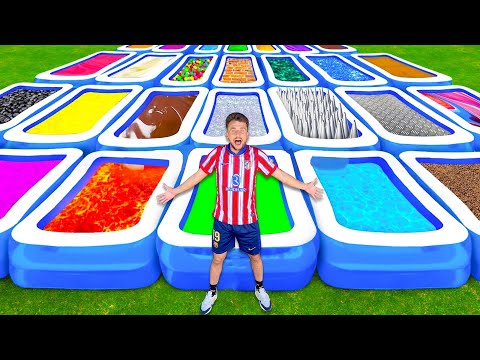 50 MYSTERIOUS POOLS… Don't fall into the WRONG one 😱