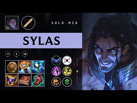Sylas Mid vs Azir - KR Diamond Patch 25.24