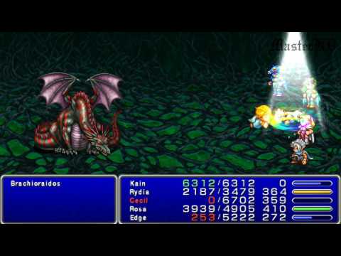 [PSP] Final Fantasy IV Perfect 100% - Extra: Brachioraidos Fight (No Tornado)