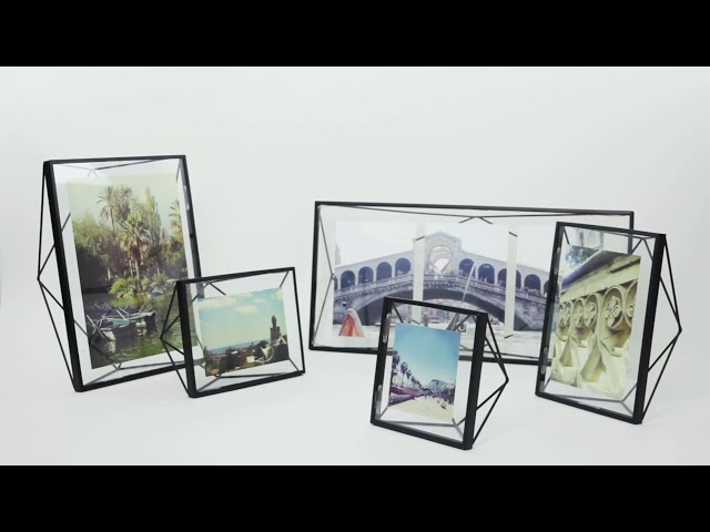 Vídeo relacionado con Umbra Prisma Marco para fotos, 13x18 cm, Acero, Negro