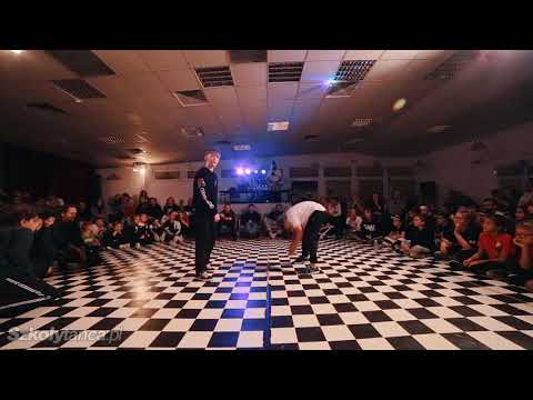 Ćwierćfinał Hip-Hop 9-12 - Janek vs Laska | Groove Contest VIII 2018 | WWW.SZKOLYTANCA.PL