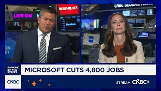 Microsoft cuts 4,800 employees in new layoffs