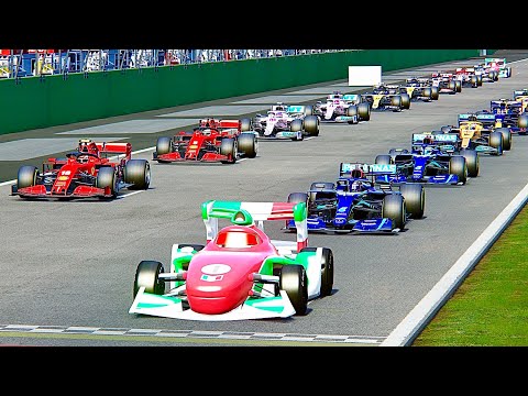 Francesco Bernoulli vs F1 2020 Cars at Monza