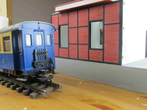 Modellbahn Bau der Anlage Mettingen in Spur IIm ( LGB ) Teil 59