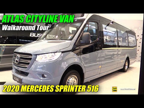 2020 Mercedes Sprinter 516 Atlas Cityline - Walkaround Exterior Interior Tour