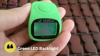 Phonex Multi-Channel Digital Finger Counter, Tasbih