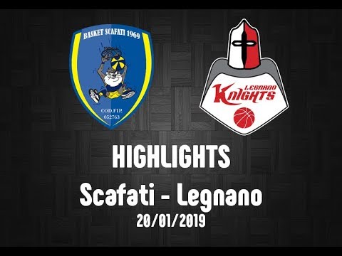 Highlights Scafati-Legnano del 20/01/2019