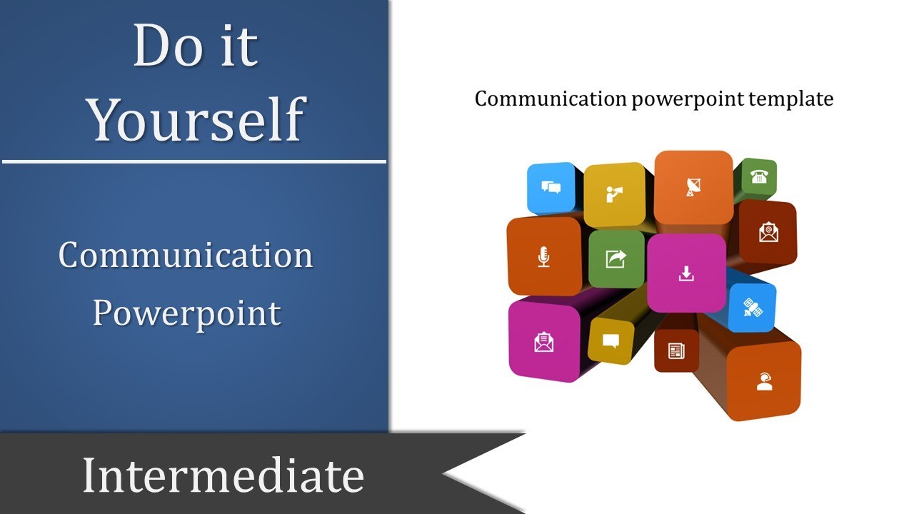 how to create a Business Communication Power Point