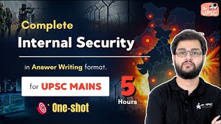 Internal Security in One Shot for UPSC Mains | Dr. UPSC's Mains series