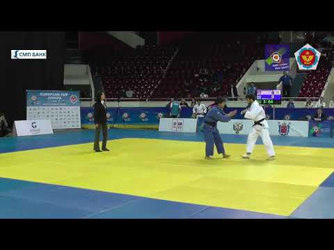 55 kg Khontian N Seidualy A 19 04 2014 Т1 КУБОК ЕВРОПЫ ЮНИОРЫ И ЮНИОРКИ, САНКТ ПЕТЕРБУРГ 2014