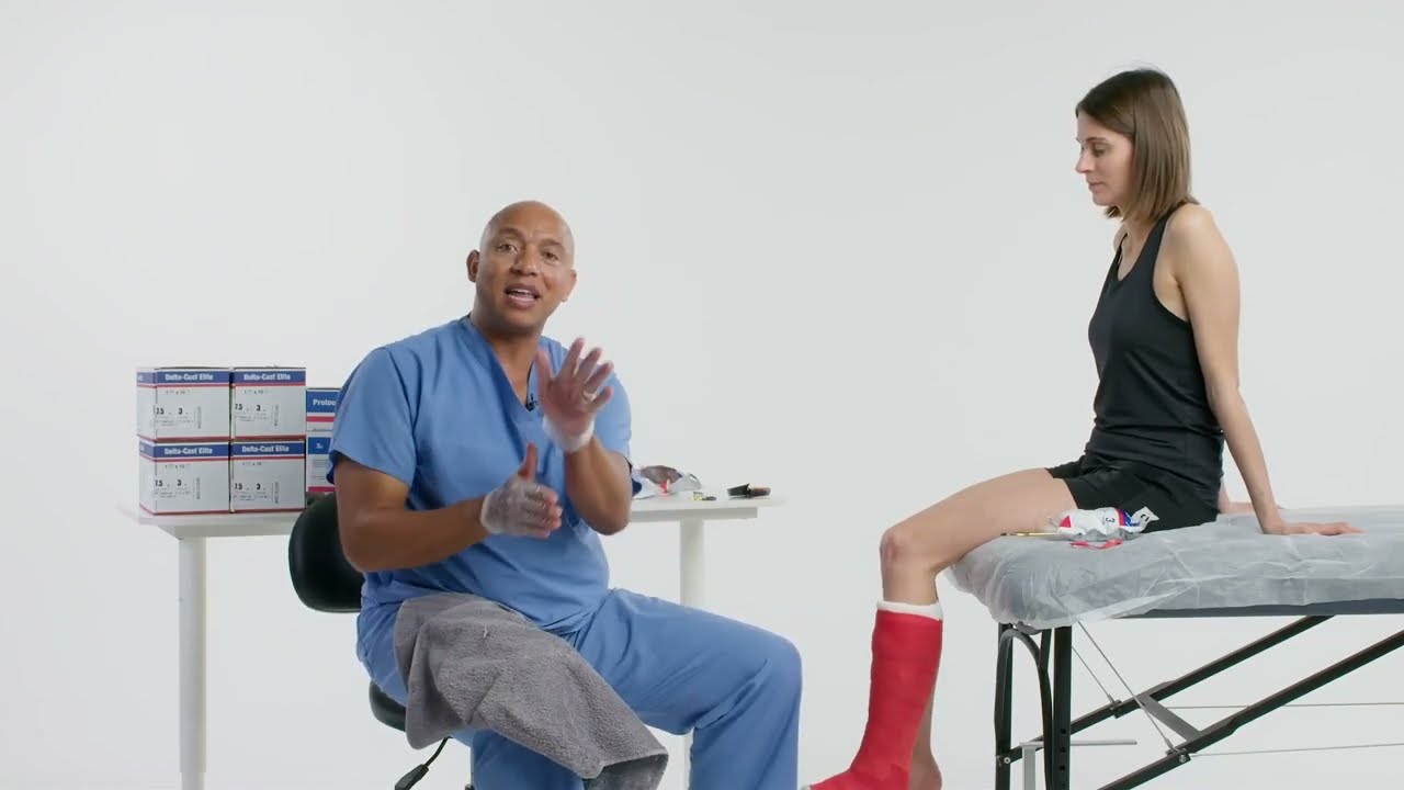 Delta-Cast® Tutorials: Short Leg Cast