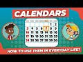 LEARN TO USE A CALENDAR WITH PETE AND FRANK 1st Grade Science