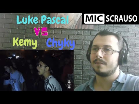 Reazione MIC SCRAUSO  Kemy VS Chyky VS Luke Pascal ottavi, 6° turno REACTION