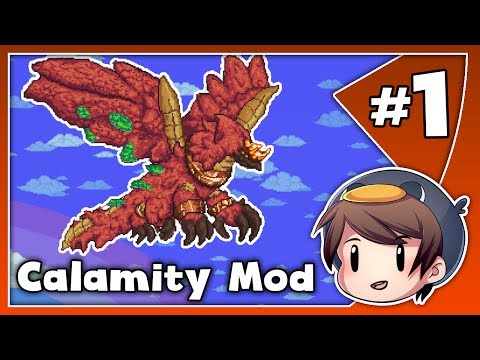 NEW TERRARIA SERIES! // Calamity Expert Playthrough // Ep. 1 // Terraria 1.3.5