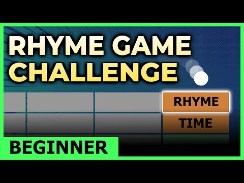 Freestyle Rap Challenge #2 - Rap on Beat With This Rhyming Tool
