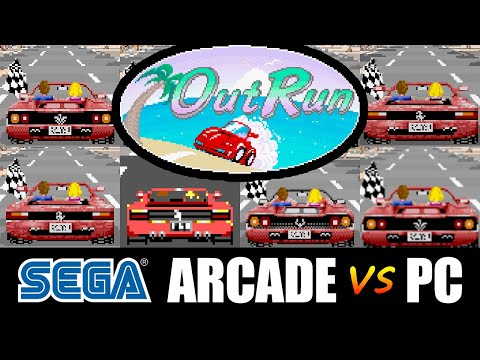 OutRun - SEGA ARCADE vs PC