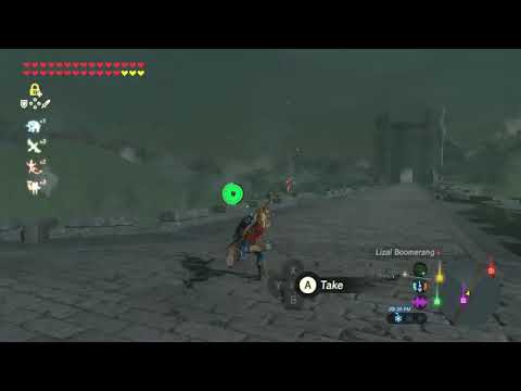 Breath of the Wild Xenoblade Chest falling