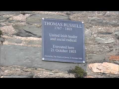 Thomas Russell United Irishman Downpatrick Jail Plaque