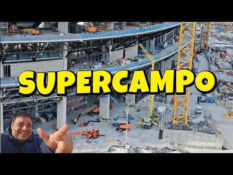 Camp Nou awaits the champions. Works at Camp Nou.