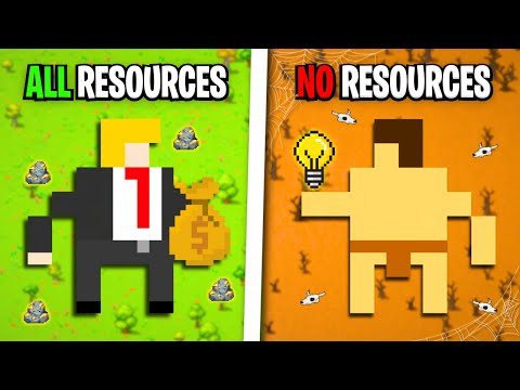 Would Poor Geniuses Or Rich Idiots Win? - WorldBox