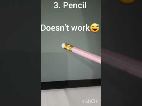 Rating pencils as a apple pencil if you dont have one❤ #tocaboca #pencil