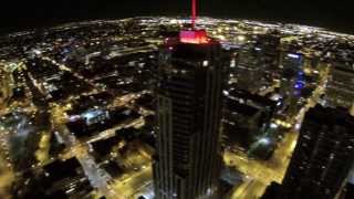 Downtown Light in The Sky