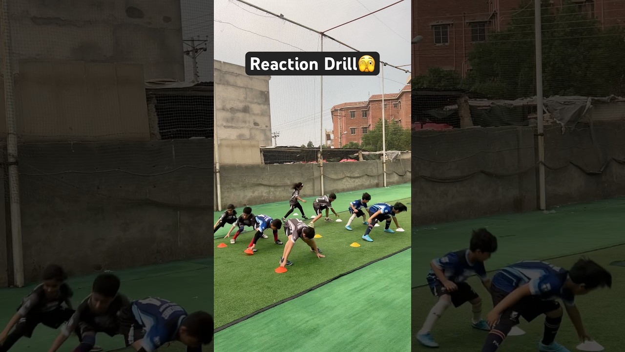 Soccer warmup drill before game! #reaction #soccer #football #futbol #practice #training