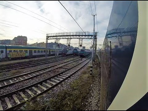 Palermo - Milano C.le viaggio completo in treno ICN 1964