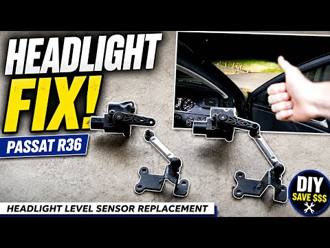 B6 Passat Headlight Leveler Replacement (R36)