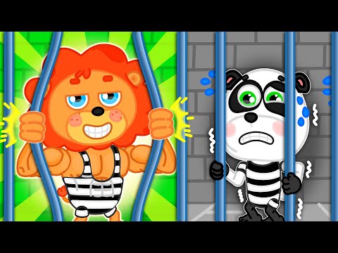 LeonCito | Historia de escape de la prisión | Dibujos animados | Video Para Niños