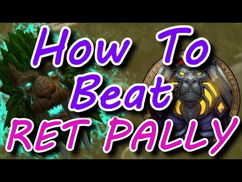 How to beat Retribution Paladin 1v1 Guide // 7.0.3 WoW Legion Feral Druid PvP Guide
