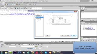 Dreamweaver CS6 Dersleri ( Ders 9) (www.omerbozalan.com)