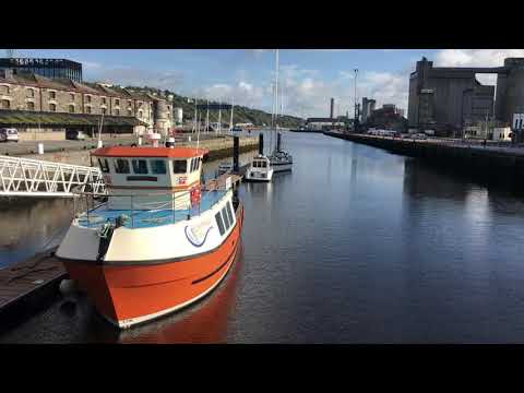 RIVER LEE in Cork City IRELAND