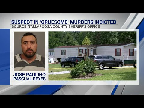 Suspect indicted on 11 counts after gruesome Alabama double murder discovery