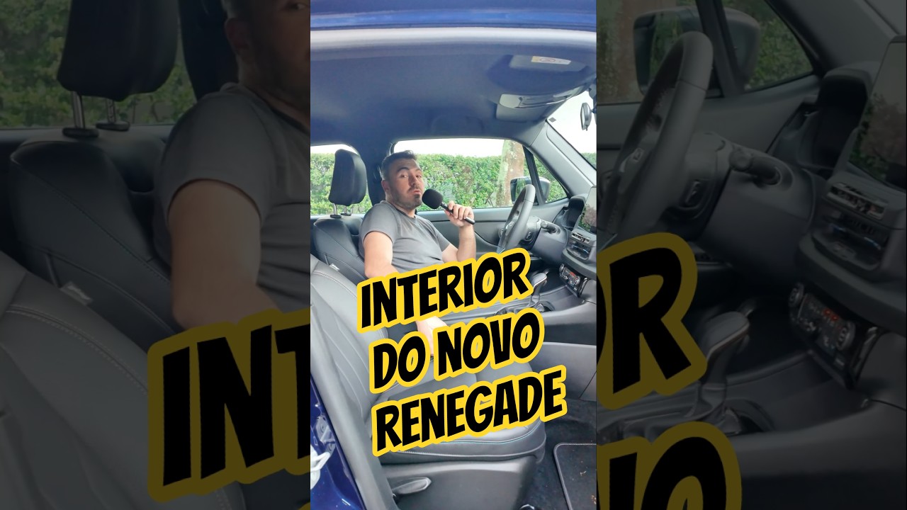 O que mudou no interior do novo Renegade?