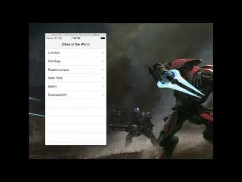 iOS Tutorial: Loading data from an external database using JSON & Storyboards - VIDEO 1