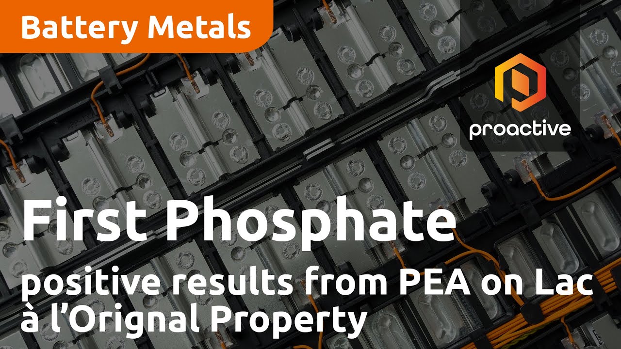 First Phosphate sees positive results from PEA  on Lac à l’Orignal Property