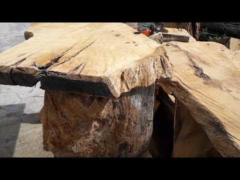 big Live Oak slabs