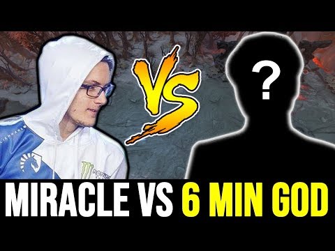 MIRACLE Winning Streak in China has just ended by "6 MIN GOD" 7.22 Dota 2