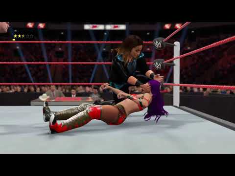 WWE 2K17 - Sasha Banks vs Nia Jax [Winner Challenges for RAW Women's Title at SummerSlam] | RAW