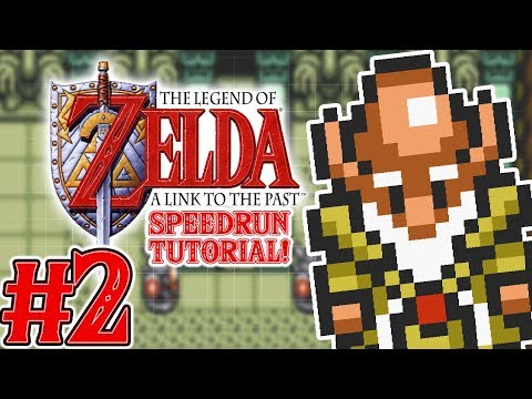 Zelda A Link to the Past Speedrun Tutorial Part 2 - TFS Plays