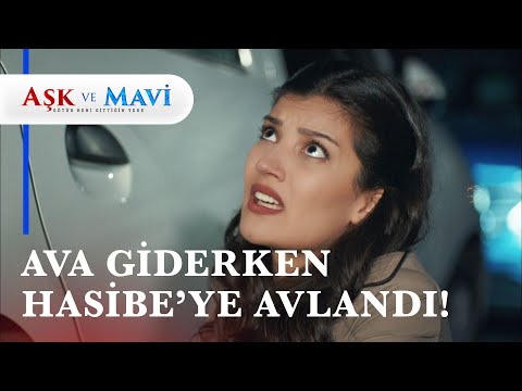 Hasibe Sinem'e lastik değiştirtiyor! - Aşk ve Mavi 37. Bölüm