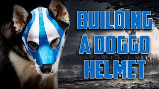 How to scan your dog to 3D print a helmet.