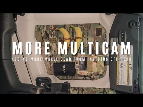 Boost Your Jeep Gladiator’s Storage & Insulation with Invictus MOLLE Freedom Panel Headliners