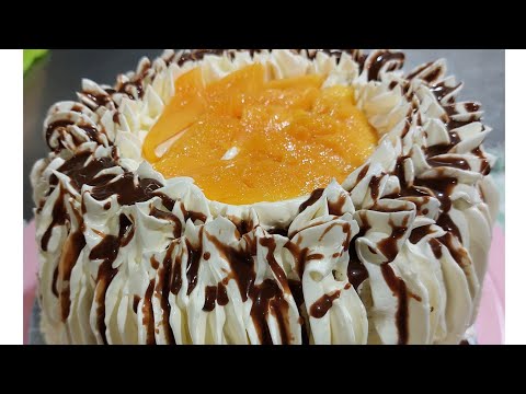 Mango Bravo#mangochiffoncake