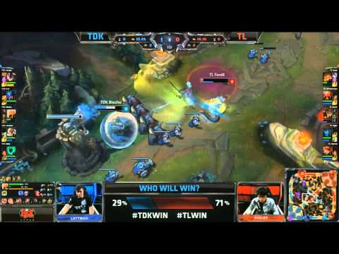 TDK Bischu Azir 1v1 Outplay Fenix  - TDK vs TL