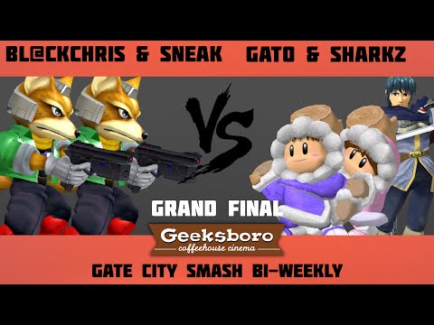 Gate City Smash Bi-Weekly Doubles - Bl@ckChris & RP | Sneak vs Gato & Sharkz - Grand Final