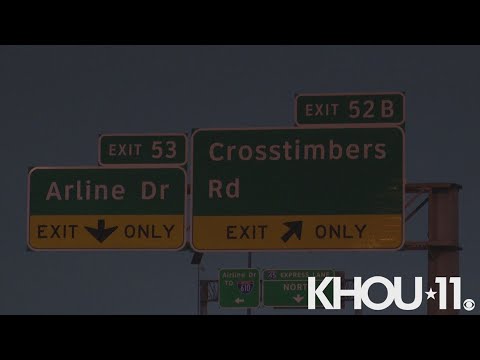 Misspelled 'Airline Dr' sign on I-45 North, TxDOT replacing