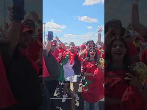 Brazil and Morocco kickoff amid electric atmosphere